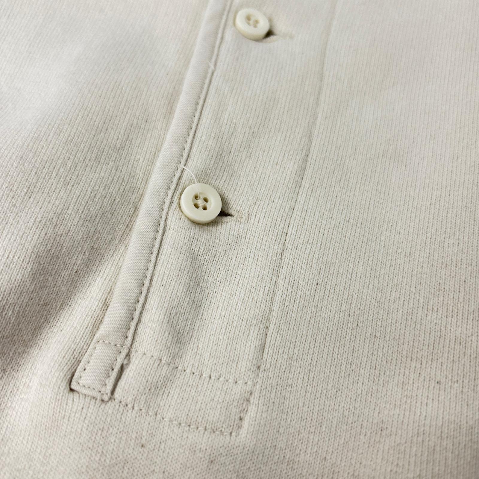 NIGEL CABOURN ナイジェルケーボン 8047-04-20920 OX'ED SILVER サドラー ヘンリーネック シャツ トップス