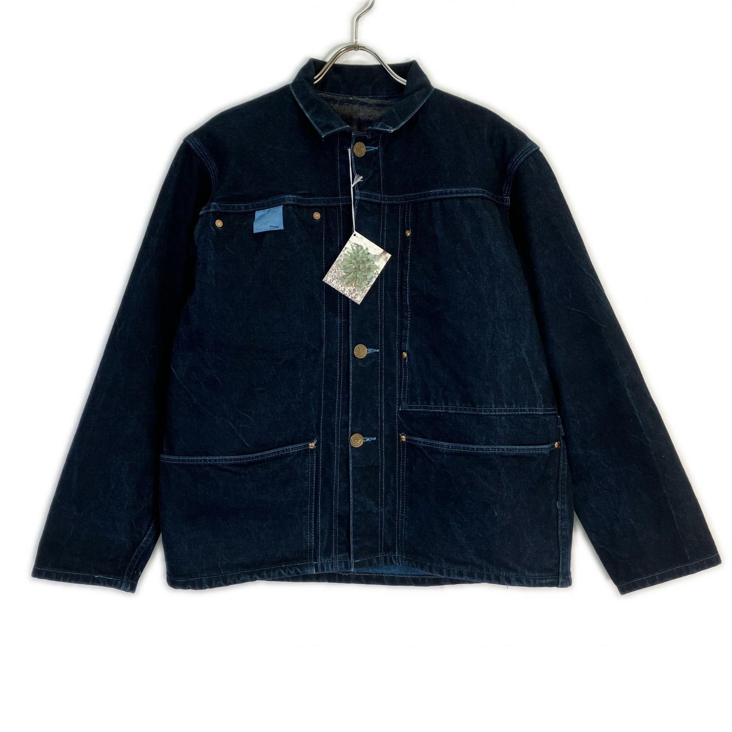 TENDER 【Excellent Condition】TYPE900 10th Anniversary Model Lined Woad-dyed Denim Jacket