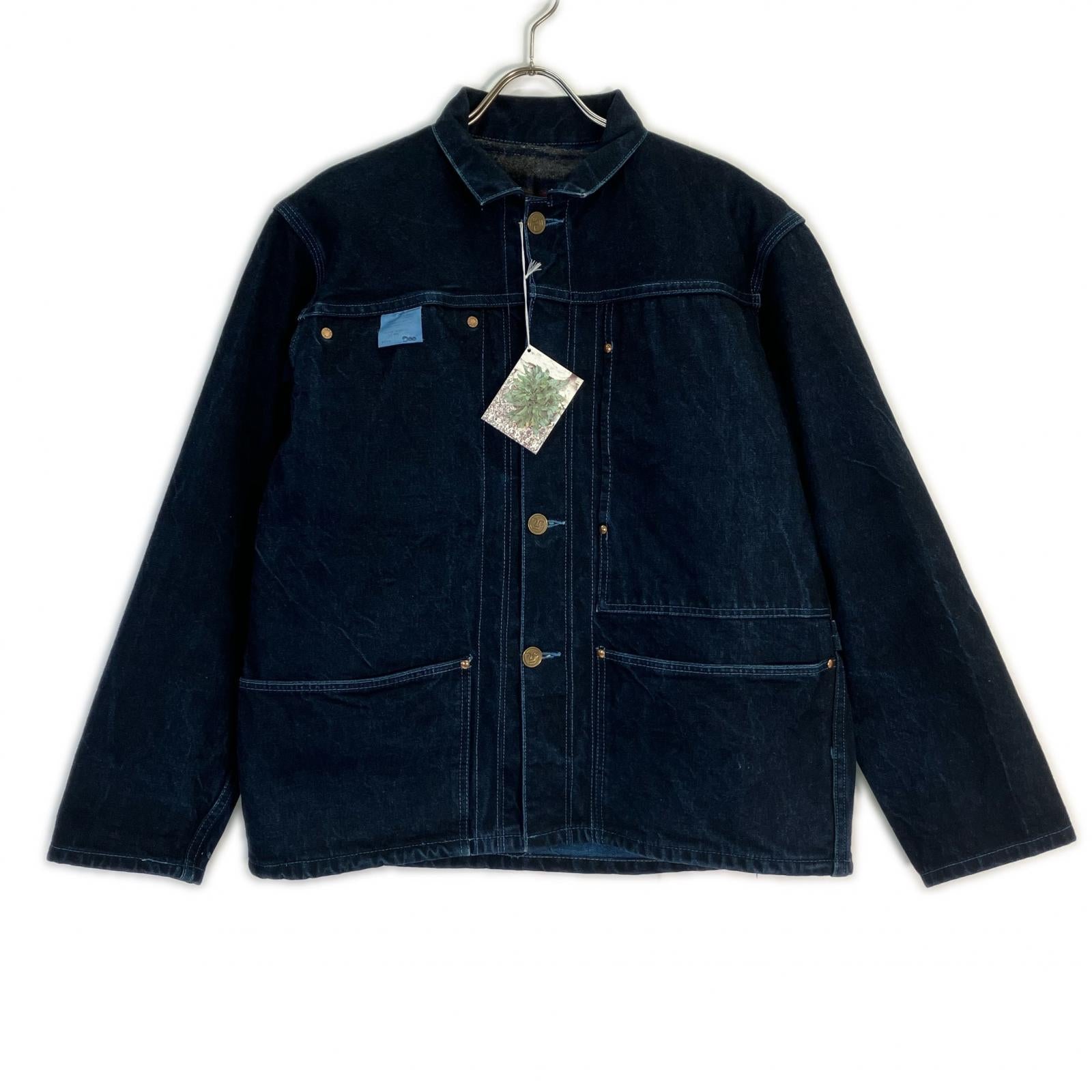 TENDER 【Excellent Condition】TYPE900 10th Anniversary Model Lined Woad-dyed Denim Jacket