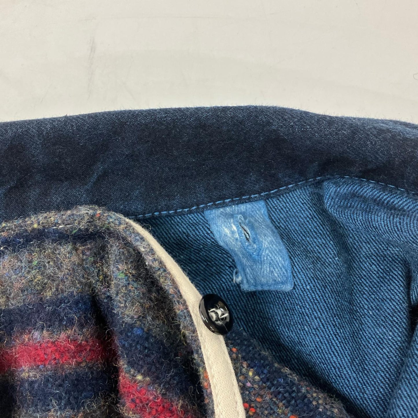 TENDER 【Excellent Condition】TYPE900 10th Anniversary Model Lined Woad-dyed Denim Jacket