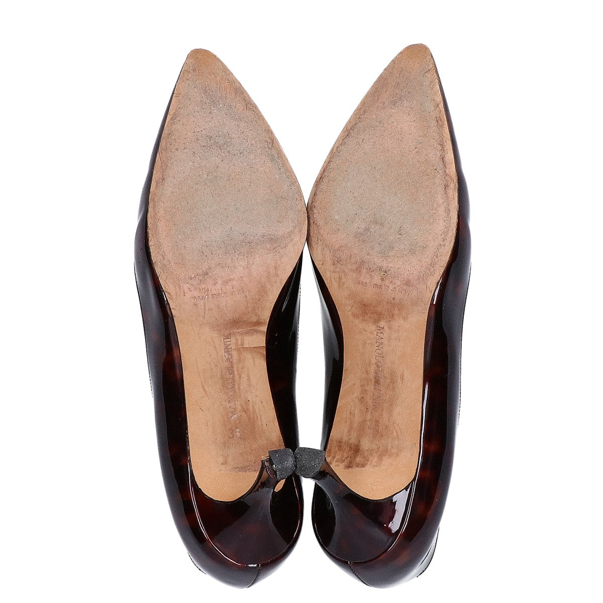 MANOLO BLAHNIK マノロブラニク パテント ポインテッドトゥ パンプス シューズ