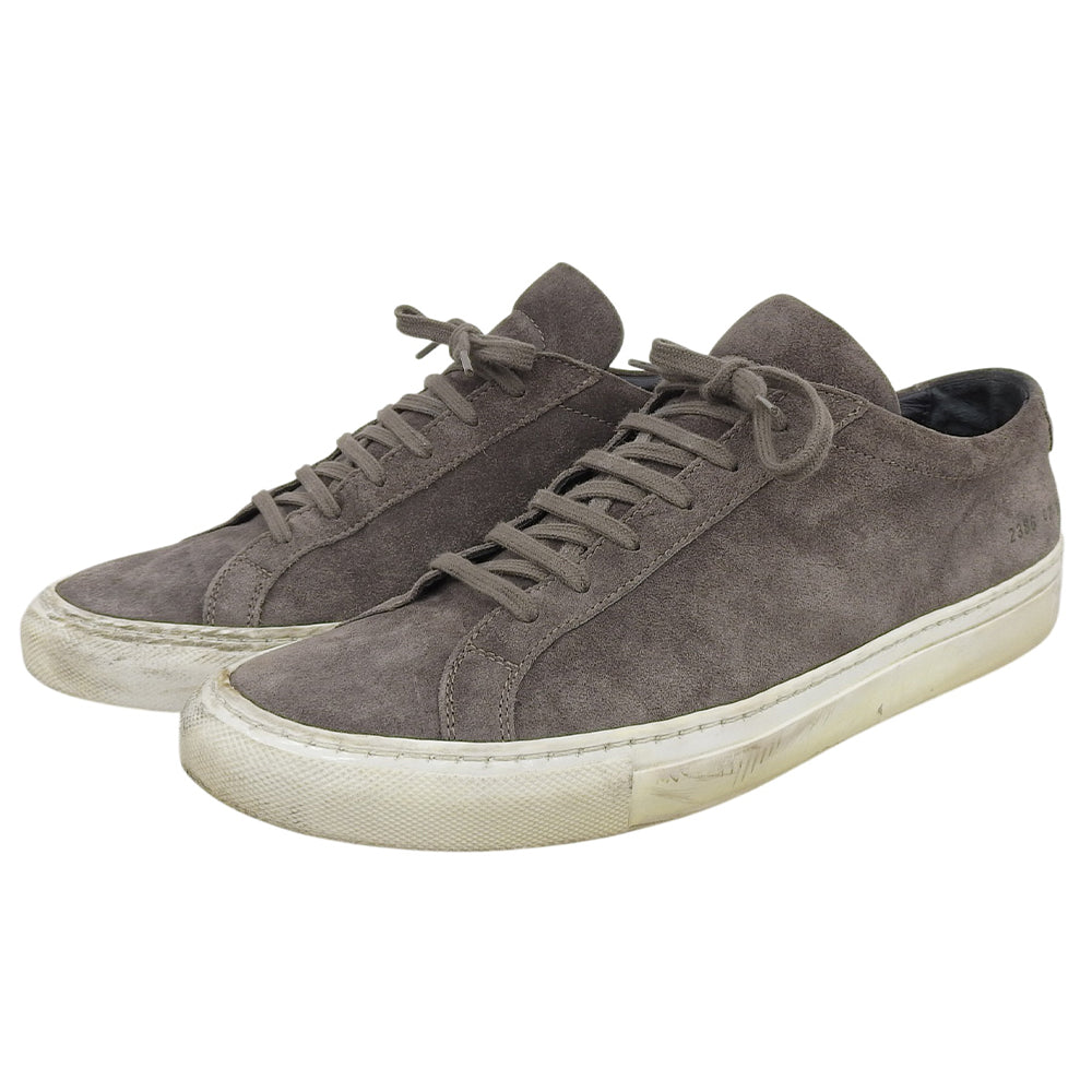 COMMON PROJECTS コモンプロジェクツ アキレス スエード スニーカー シューズ メンズ トープ 42 シューズ 42