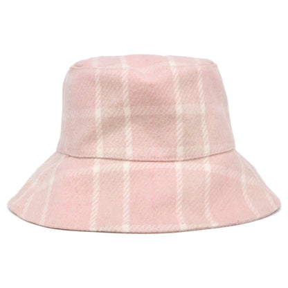 HELEN KAMINSKI ROSET Check Wool Bucket Hat