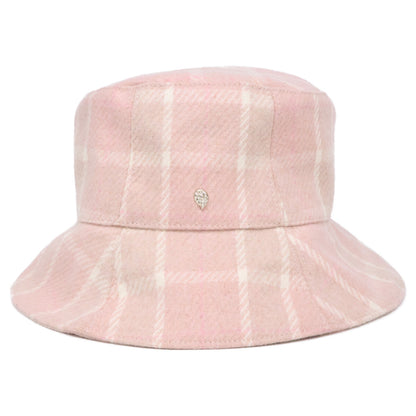 HELEN KAMINSKI ROSET Check Wool Bucket Hat