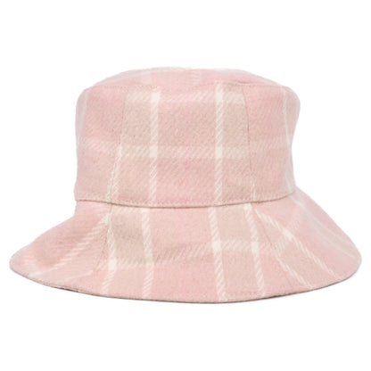HELEN KAMINSKI ROSET Check Wool Bucket Hat