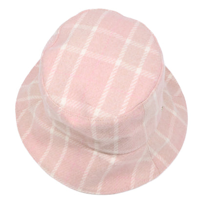 HELEN KAMINSKI ROSET Check Wool Bucket Hat