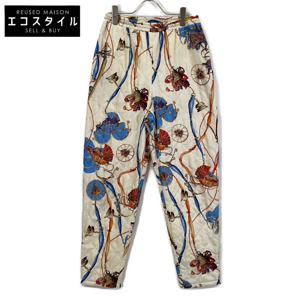 570-20871001 Silk Quilted Bottoms 36 Women's