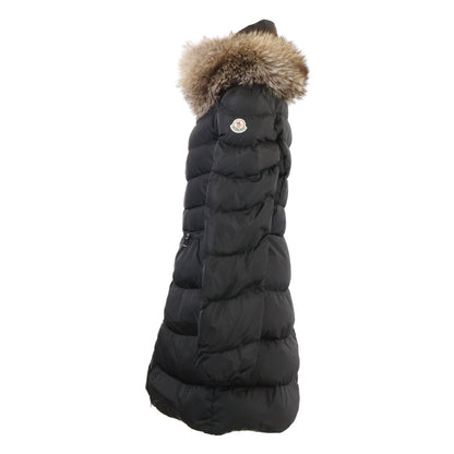 MONCLER MIRIELON down coat with blue frost fox fur