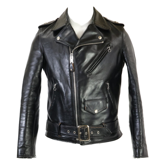 SCHOTT ショット 7822950022 613SJH　直営店限定 SPECIAL HORSEHIDE ONESTAR ホースハイド 茶芯 ダブルライダースジャケット ジャケット