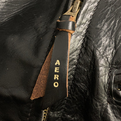 AERO LEATHER エアロレザー HALFBELT ハーフベルトSTF ホースハイド シングルライダース ジャケット