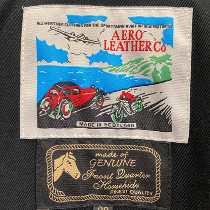 AERO LEATHER エアロレザー HALFBELT ハーフベルトSTF ホースハイド シングルライダース ジャケット