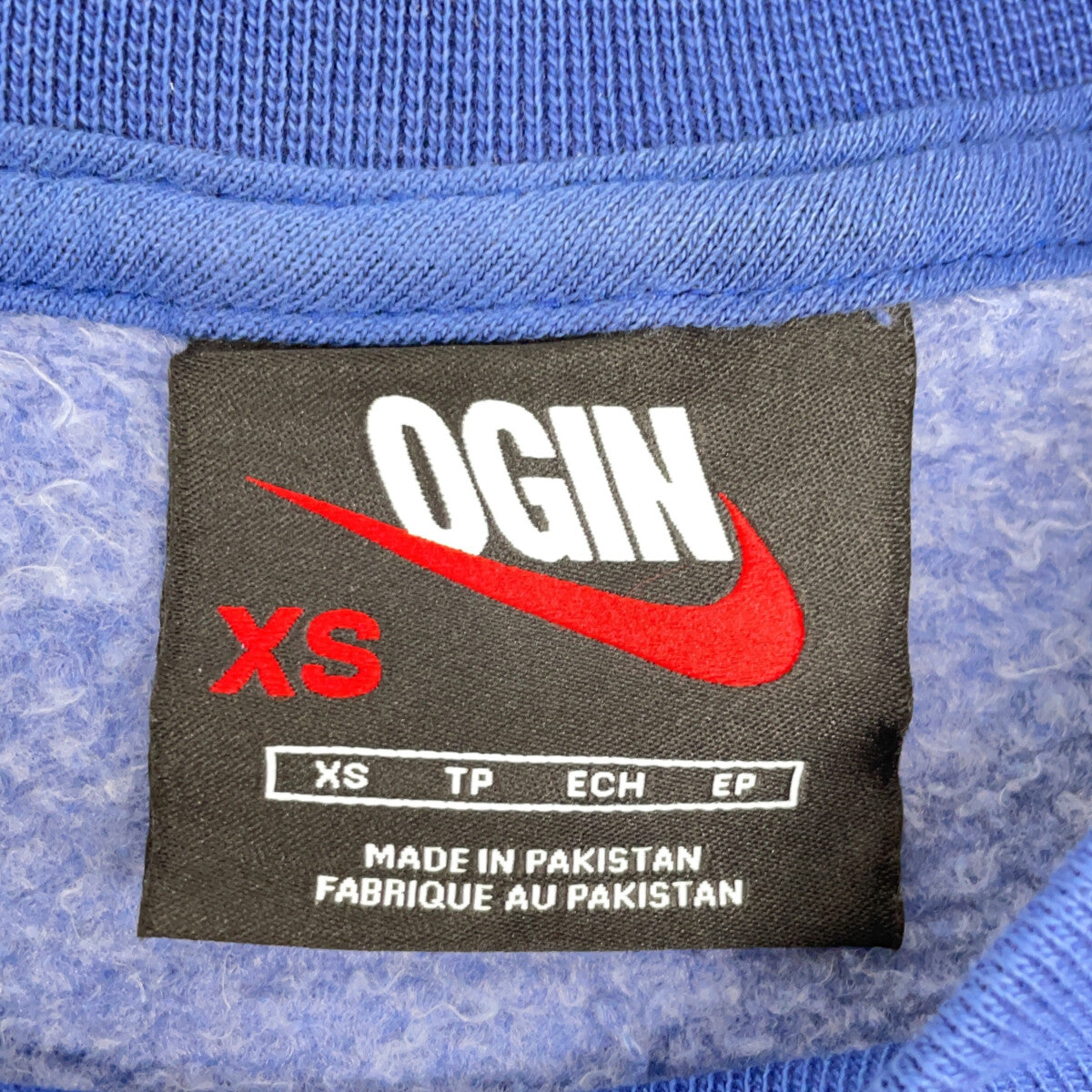 FV5942-492 ×NIGO NRG OGIN CREW FLC 运动衫 上衣 XS 男士