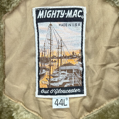 mighty mac マイティーマック 裏地ファーライナー ジップアップ ジャケット USA製 70s ジャケット