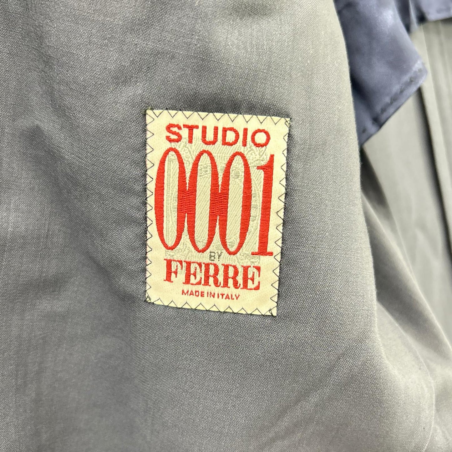 Gianfranco Ferre ジャンフランコ フェレ 90s【スタジオフェレ】ネイビー ブレザー ジャケット