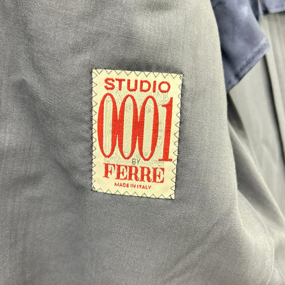 Gianfranco Ferre ジャンフランコ フェレ 90s【スタジオフェレ】ネイビー ブレザー ジャケット