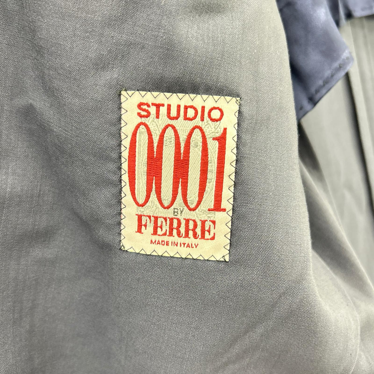 Gianfranco Ferre ジャンフランコ フェレ 90s【スタジオフェレ】ネイビー ブレザー ジャケット