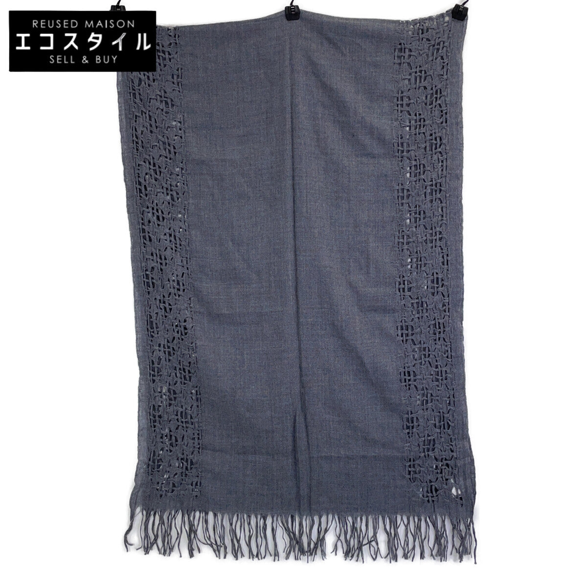 Yohji Yamamoto POUR HOMME ヨウジヤマモトプールオム 22AW HE-L01-958 ウール ストール