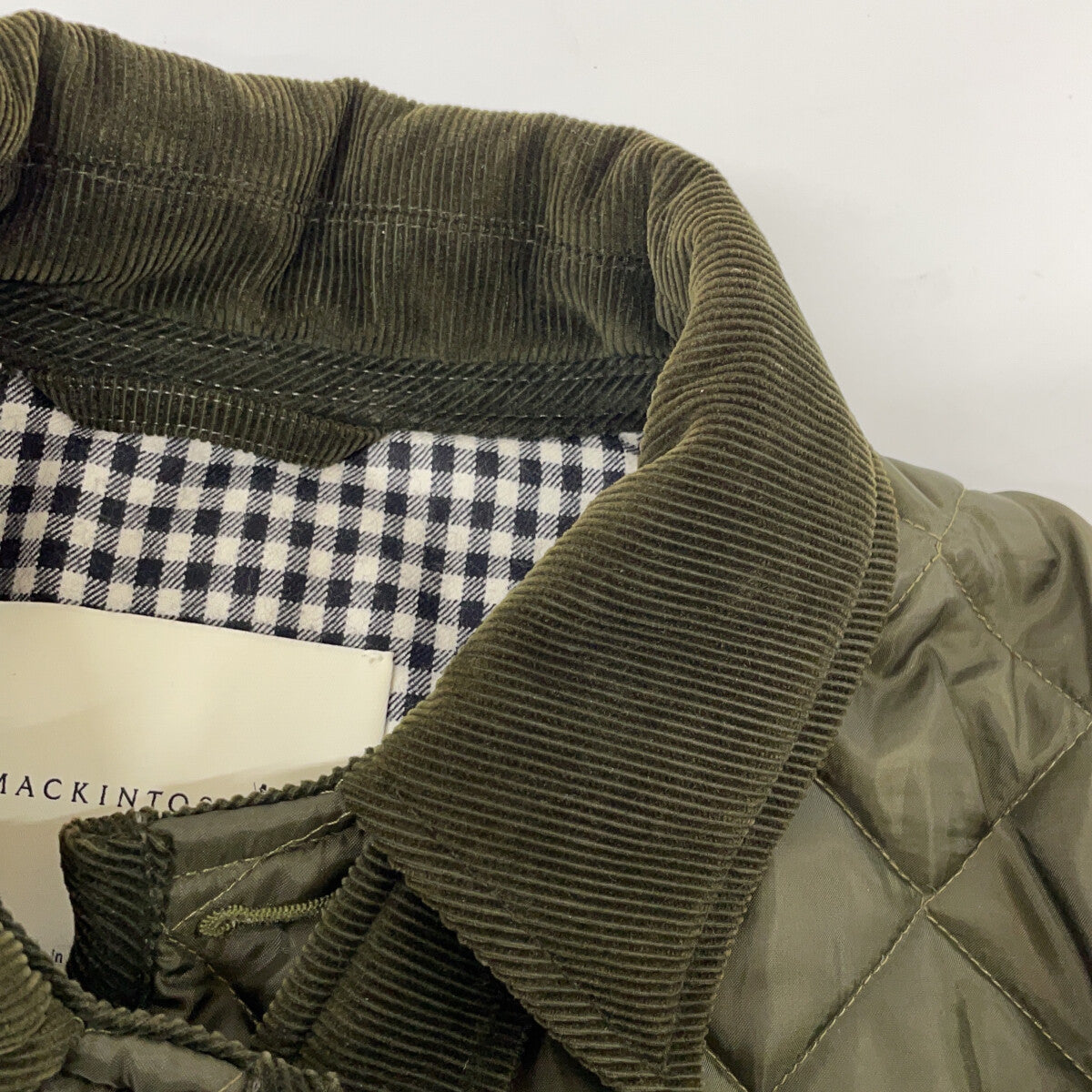 MACKINTOSH Mackintosh ×BEAMS F Khaki G222QO1006EXQPE Quilted Jacket Jacket