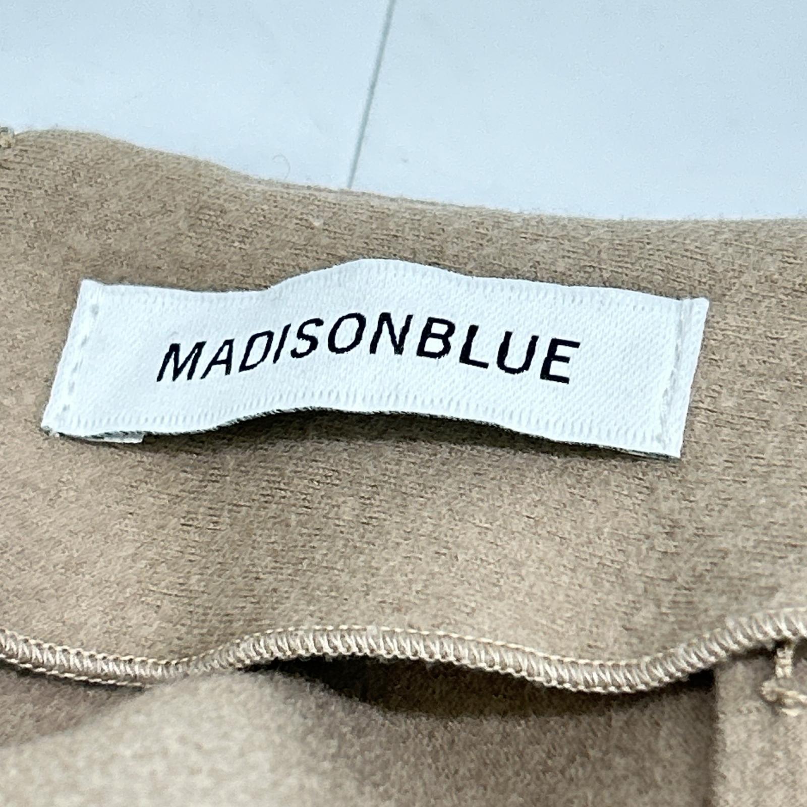 MADISON BLUE 马迪逊蓝 MB214-6002 米色开衩半身裙