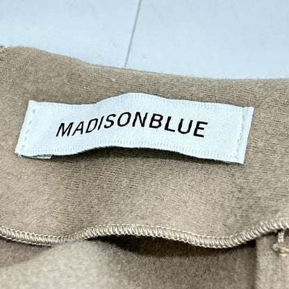 MADISON BLUE 马迪逊蓝 MB214-6002 米色开衩半身裙