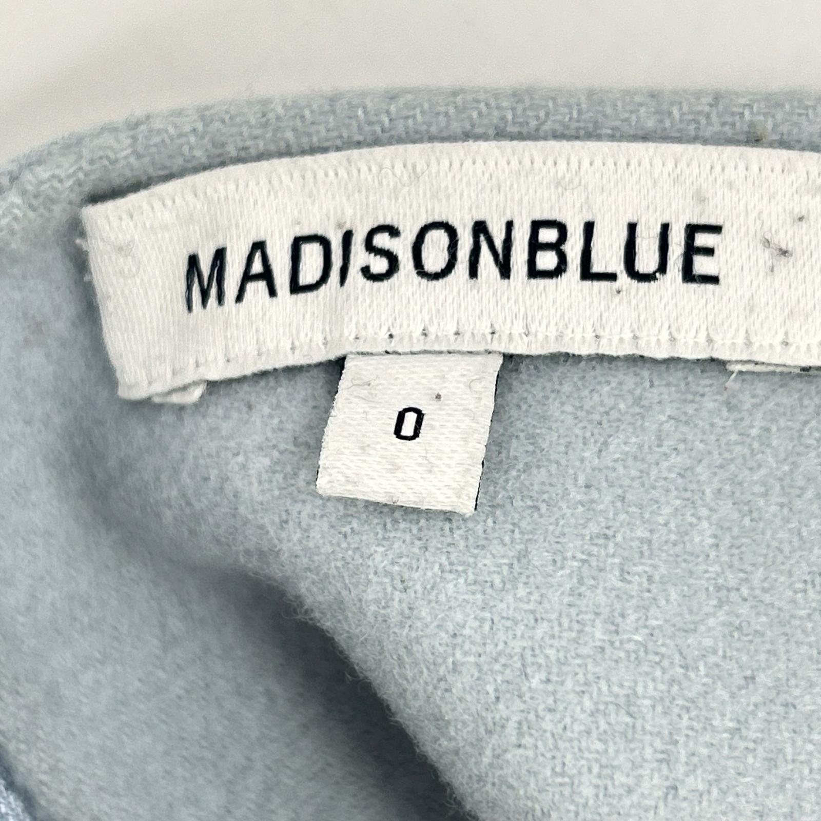 MADISON BLUE マディソンブルー MB174-6005 ライトブルー ウール フレアスカート スカート