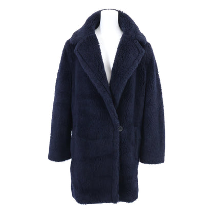 Max Mara マックスマーラ 【美品/国内正規】101627036 アルパカｘウールｘシルク テディベア ハーフ コート
