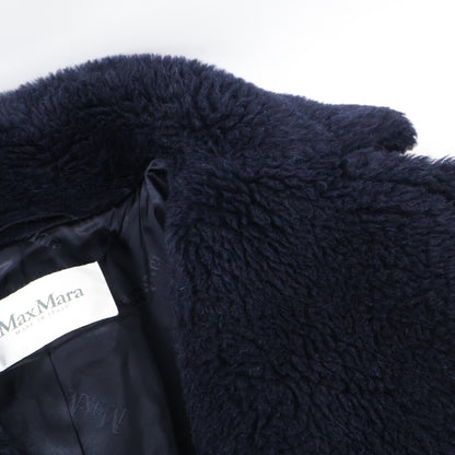 Max Mara 【Excellent condition/Domestic authentic】101627036 alpaca x wool x silk teddy bear half coat