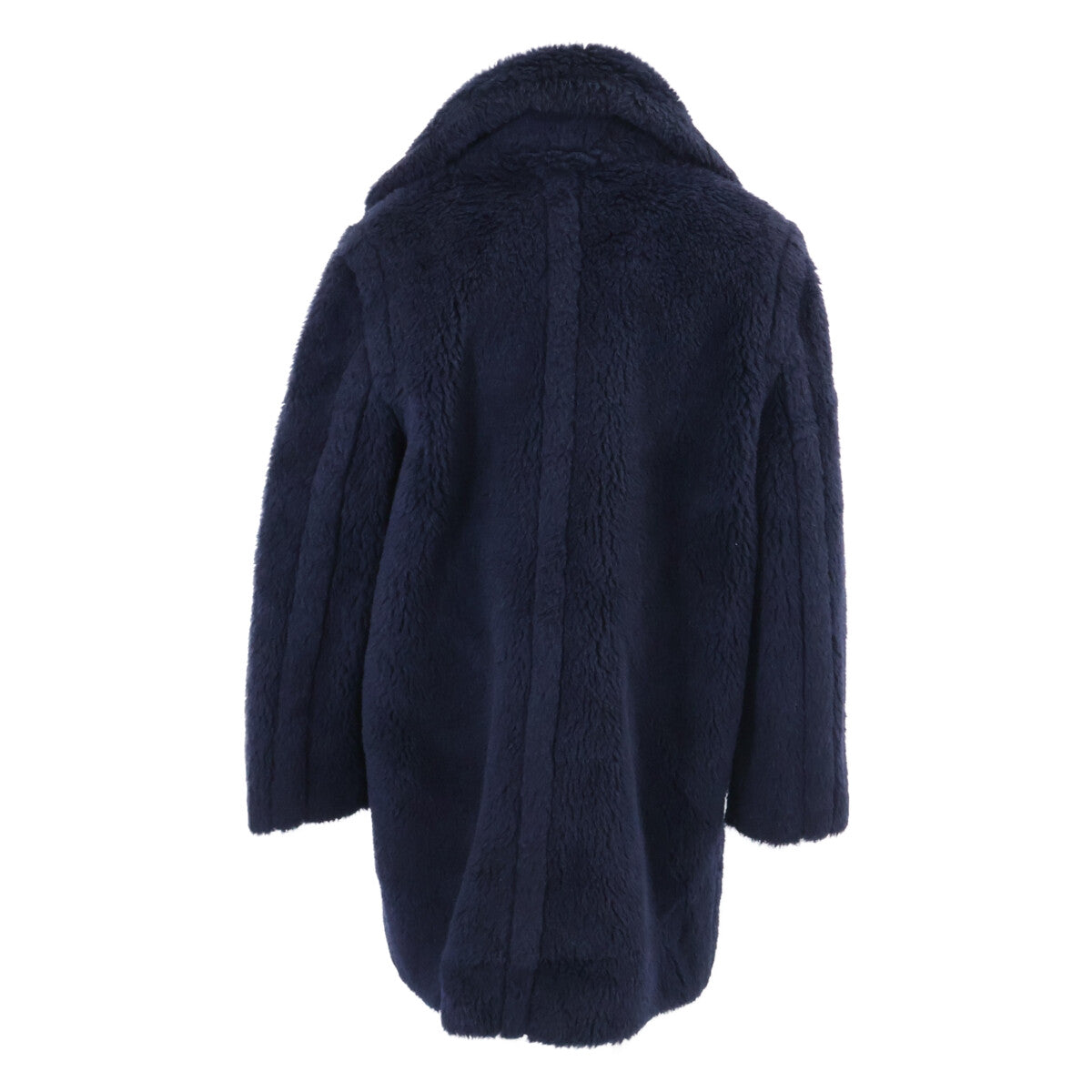 Max Mara マックスマーラ 【美品/国内正規】101627036 アルパカｘウールｘシルク テディベア ハーフ コート