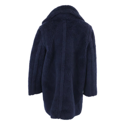 Max Mara マックスマーラ 【美品/国内正規】101627036 アルパカｘウールｘシルク テディベア ハーフ コート