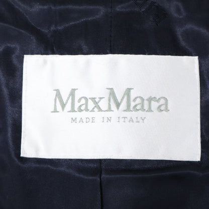 Max Mara マックスマーラ 【美品/国内正規】101627036 アルパカｘウールｘシルク テディベア ハーフ コート