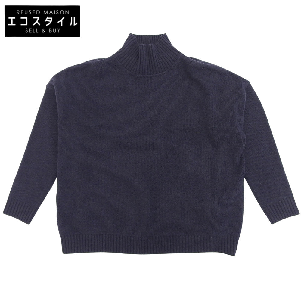 Max MaraWEEKEND マックスマーラウィークエンド 美品 ハイネックニット トップス レディース ネイビー M 2427366050 トップス