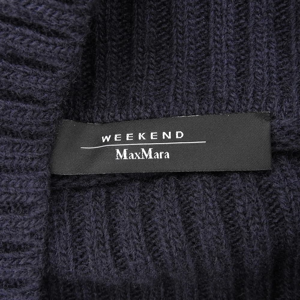 Max MaraWEEKEND マックスマーラウィークエンド 美品 ハイネックニット トップス レディース ネイビー M 2427366050 トップス
