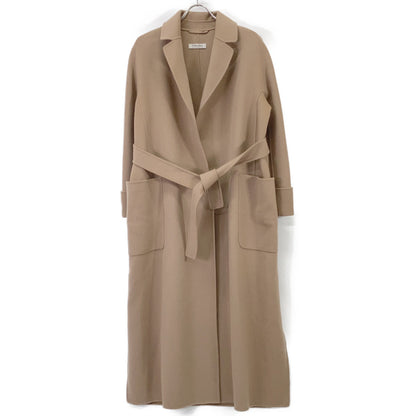 S MaxMara 901616996 CUCITO A MANO Belted Overcoat Coat 40