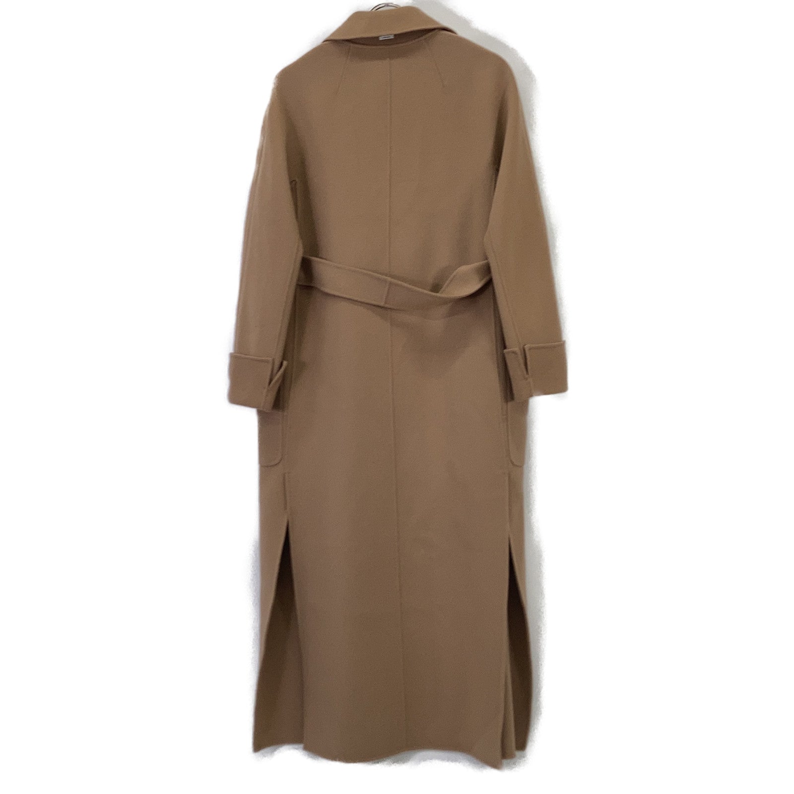 S MaxMara 901616996 CUCITO A MANO Belted Overcoat Coat 40