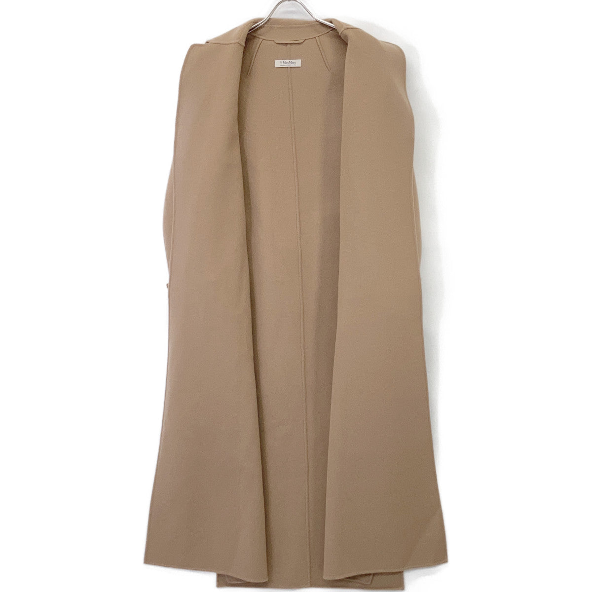 S MaxMara S MaxMara 901616996 缝边系带大衣 外套 40