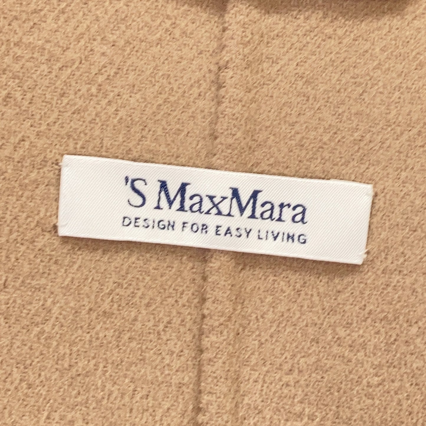 S MaxMara 901616996 CUCITO A MANO Belted Overcoat Coat 40