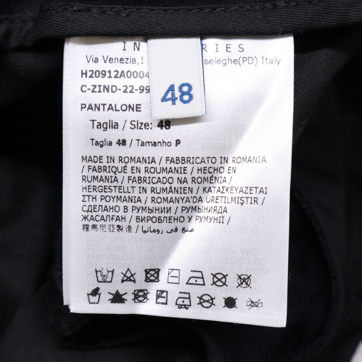 MONCLER 盟可睐 H20912A00040 PANTALONE 羊毛休闲裤 下装