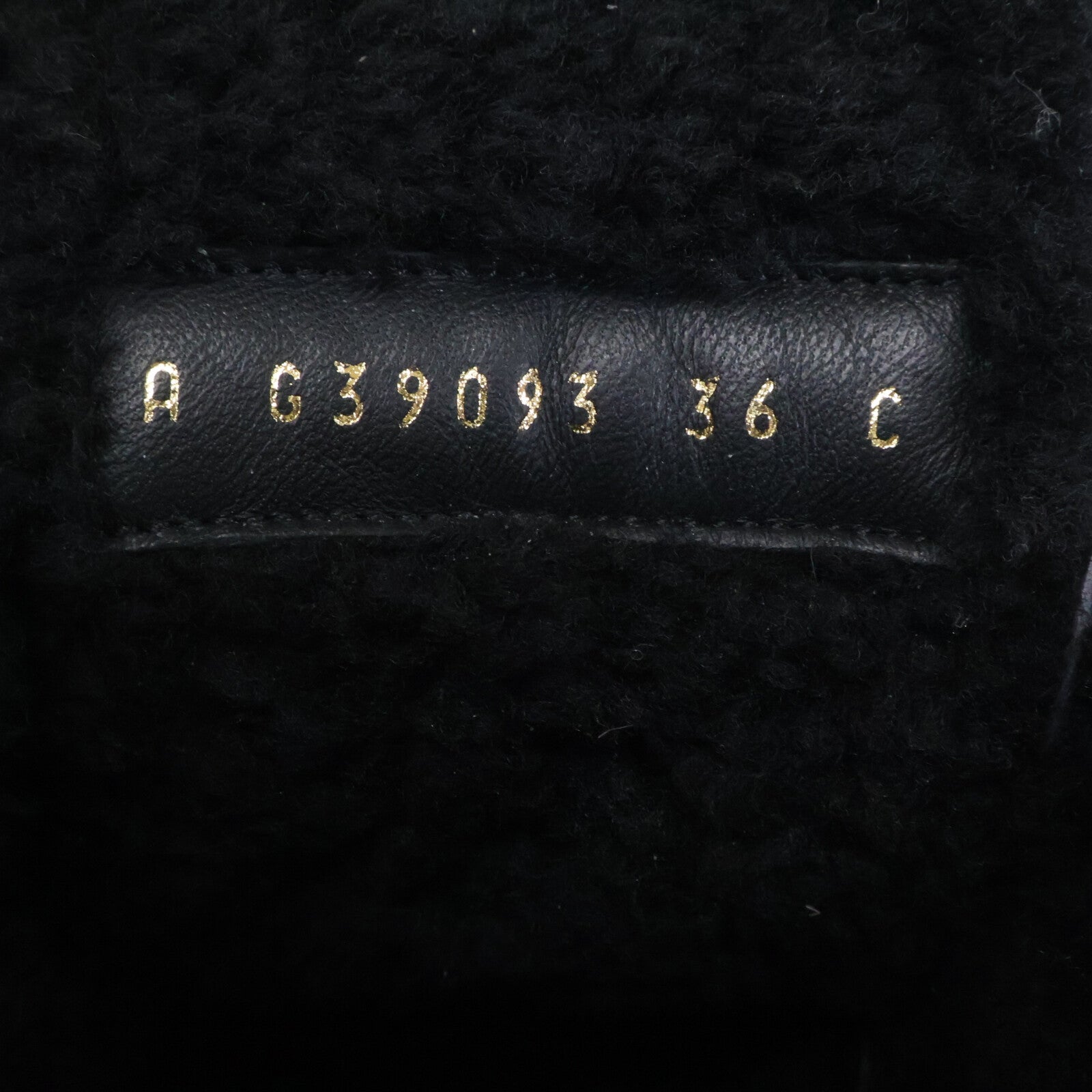 CHANEL シャネル 【美品】G39093 ココマークプリントキャンバス 裏ボア ショートブーツ シューズ