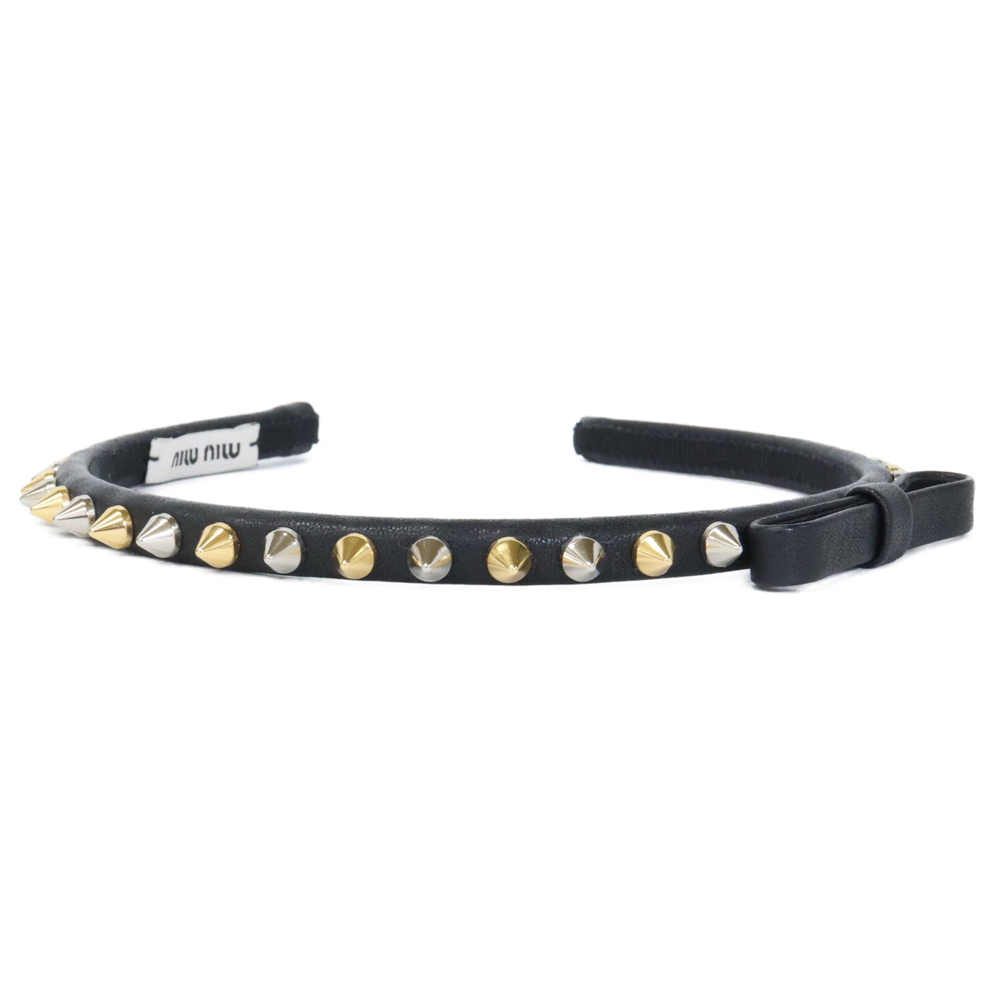 [Near Mint] Studded Ribbon Headband Hair Accessory for Women