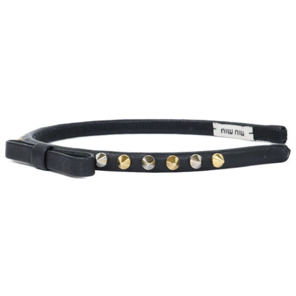 [Near Mint] Studded Ribbon Headband Hair Accessory for Women