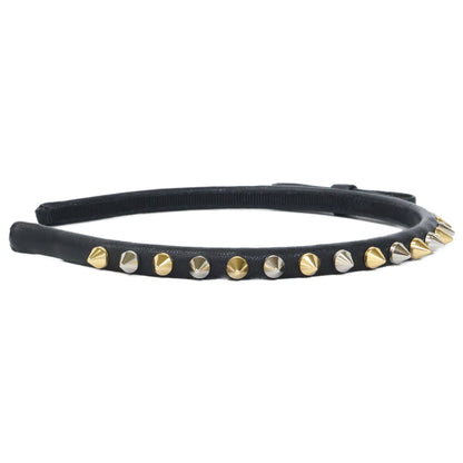 [Near Mint] Studded Ribbon Headband Hair Accessory for Women