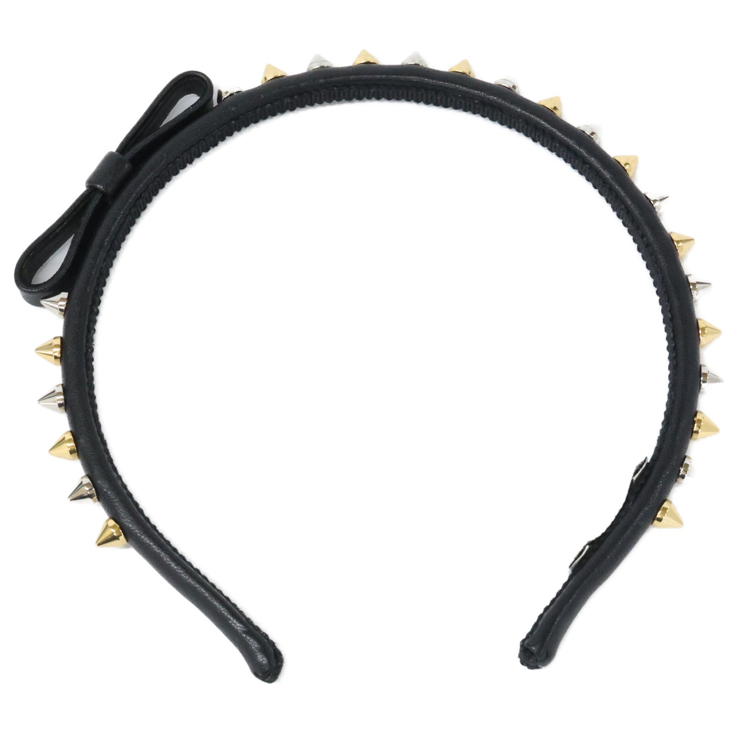 [Near Mint] Studded Ribbon Headband Hair Accessory for Women