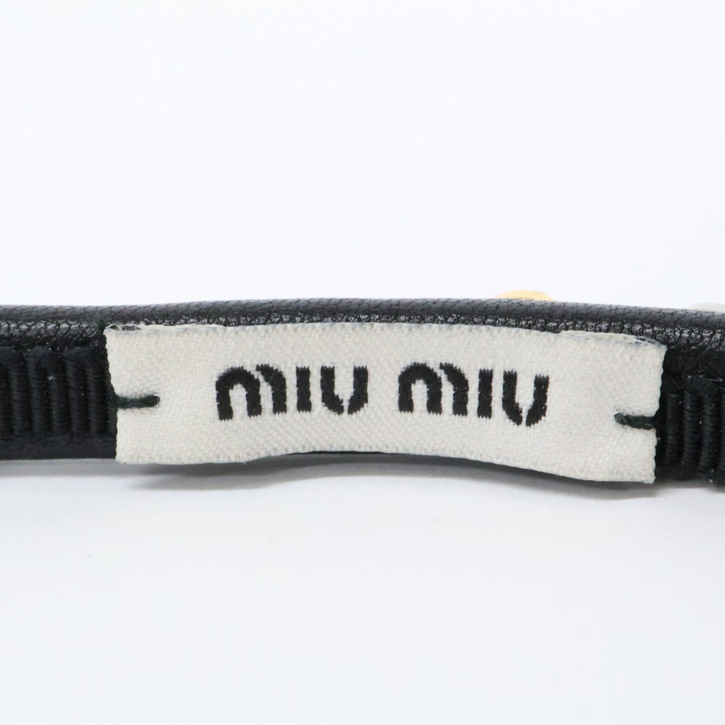 [Near Mint] Studded Ribbon Headband Hair Accessory for Women