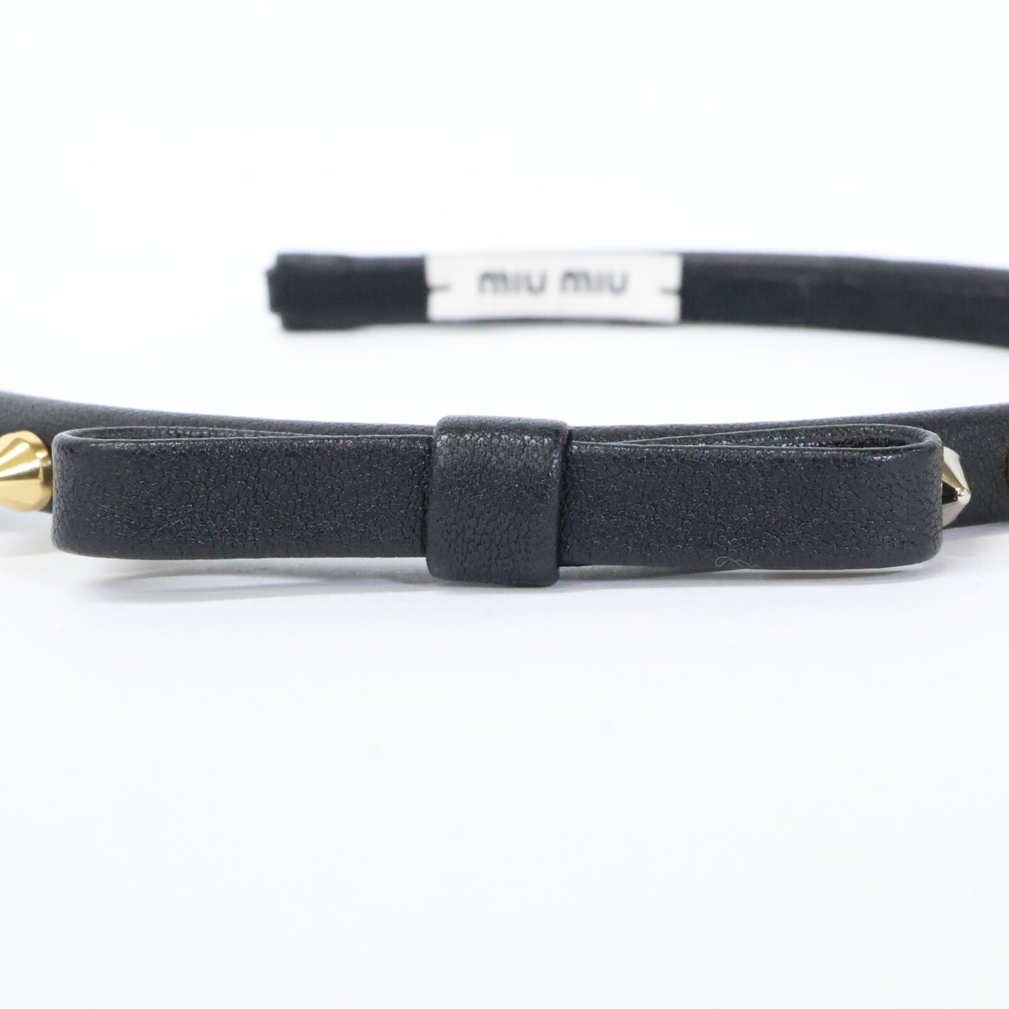 [Near Mint] Studded Ribbon Headband Hair Accessory for Women