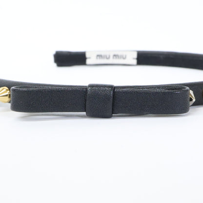 [Near Mint] Studded Ribbon Headband Hair Accessory for Women
