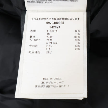 CANADA GOOSE 加拿大鹅 【国内正规公司Sazaby League】3426MA CHATEAU PARKA 羽绒夹克 夹克 FUSION XS/TP