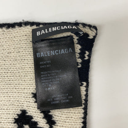 BALENCIAGA Balenciaga 558951 Logo Scarf Scarf