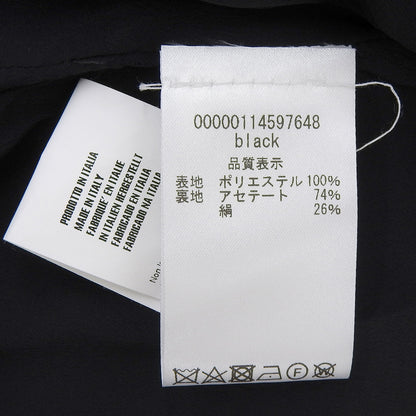 GIAMBATTISTA VALLI ジャンバティスタヴァリ 新品同様 花柄 クロップド丈 ジャケット レディース ブラック×レッド 40 GVPE18249 ジャケット 40