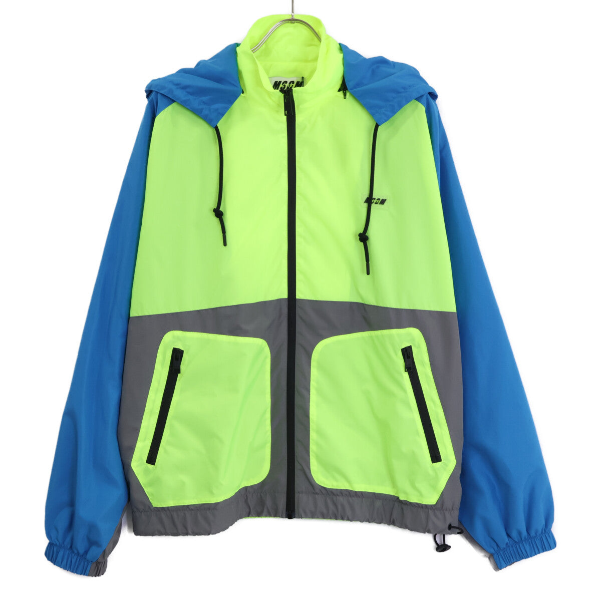 MSGM 3045MH01 Neon Nylon Jacket S