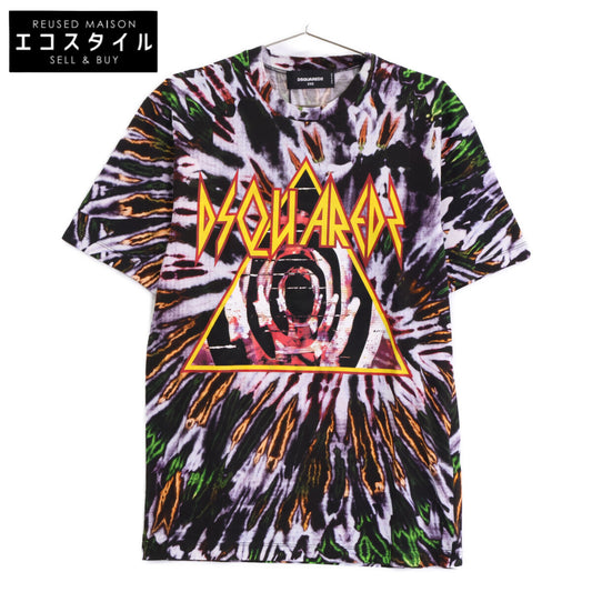 DSQUARED2 ディースクエアード タイダイ 半袖 クルーネック Tシャツ トップス